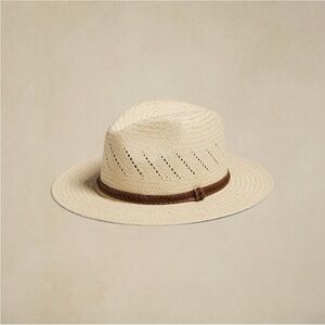 Banana Republic Straw Panama Hat NWT L/XL